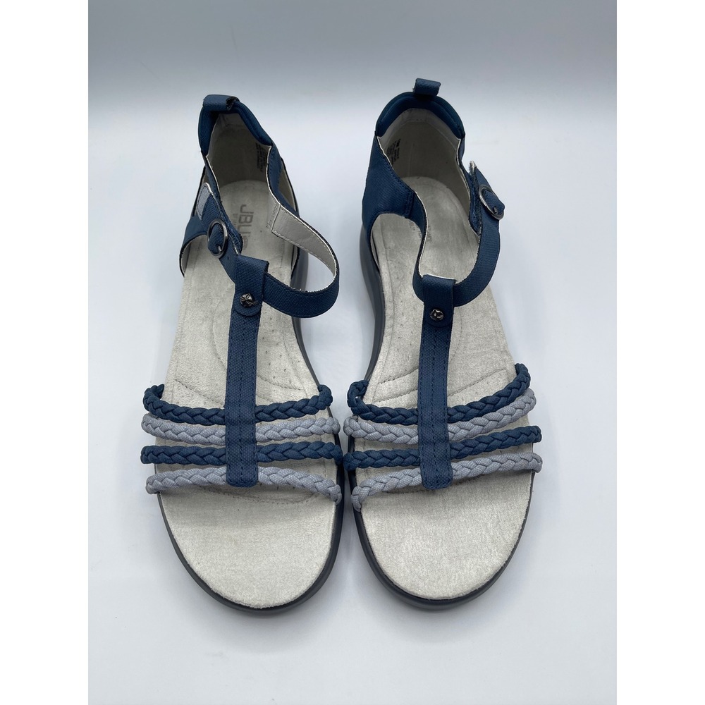 JBU Denim and Stone Prague Women's Comfort Casual Adjustable Ankle Strap Size 10